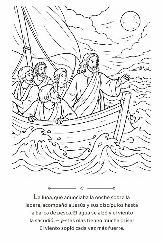 Página interior para colorear